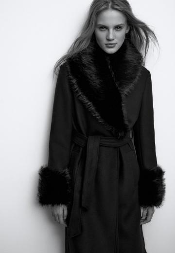 Шерстяное пальто