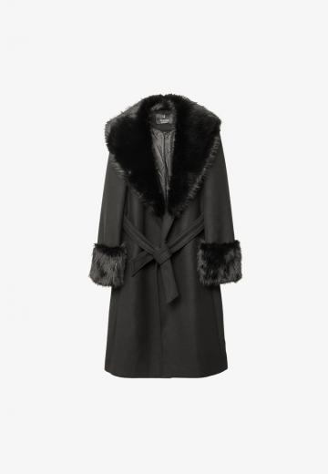 Шерстяное пальто