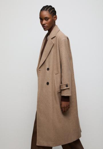 Шерстяное пальто