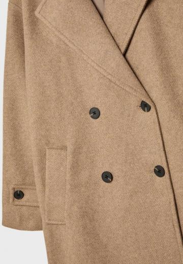 Шерстяное пальто