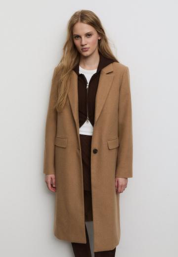 Шерстяное пальто