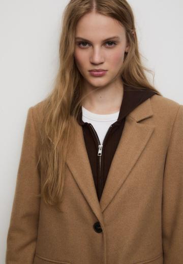 Шерстяное пальто