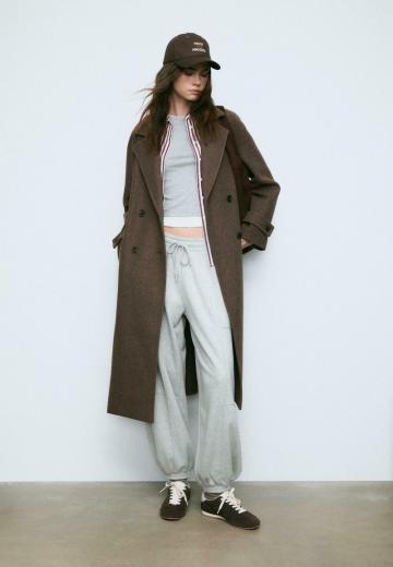 Шерстяное пальто