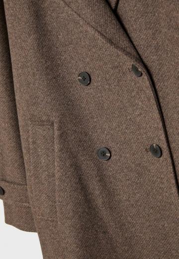 Шерстяное пальто