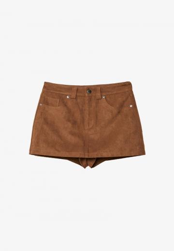 Кожаная юбка