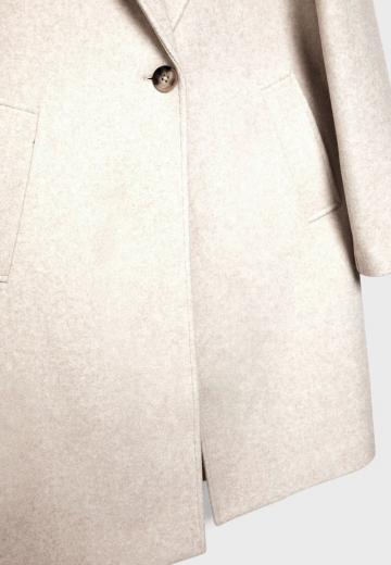 Шерстяное пальто