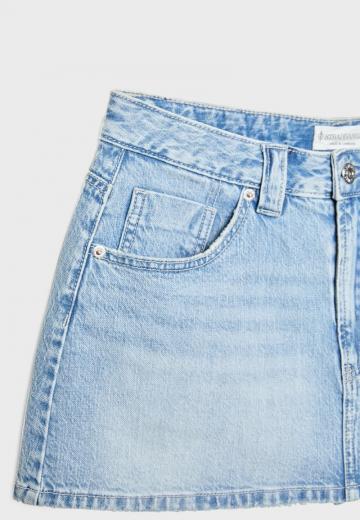 Джинсовая юбка