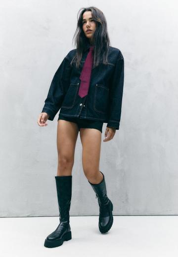 Сапоги на платформе