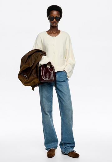 Вязаная кофта