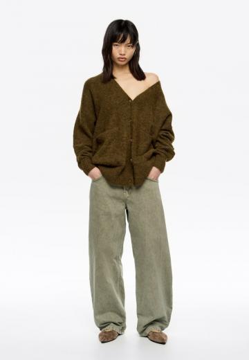 Длинный кардиган