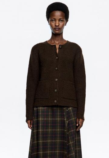 Вязаная кофта