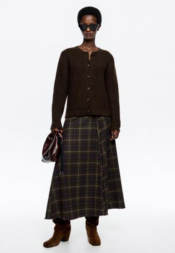 Вязаная кофта