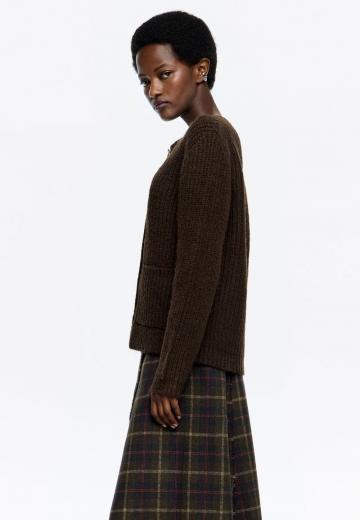 Вязаная кофта