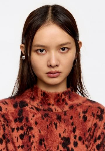 Длинный пуловер