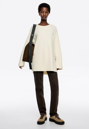 Длинный пуловер