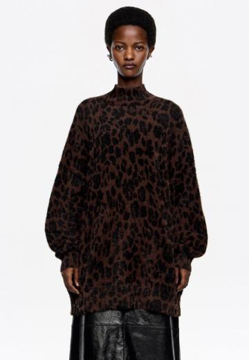 Длинный пуловер