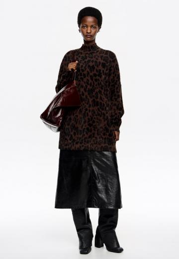 Длинный пуловер