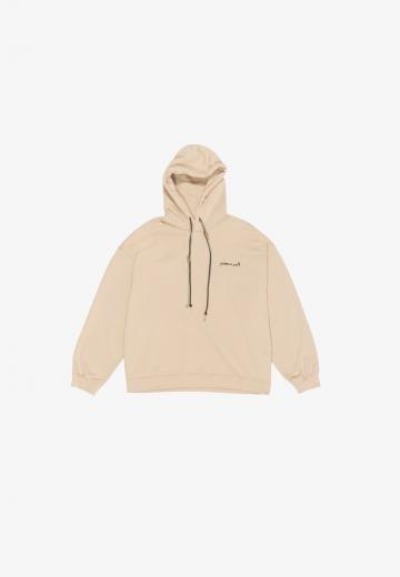 Пуловер с капюшоном