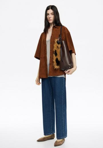 Прямые джинсы