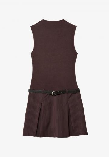 Вязаное платье