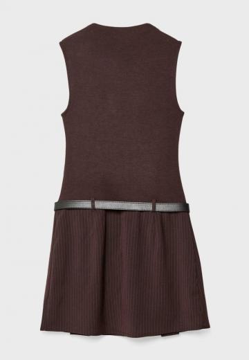 Вязаное платье