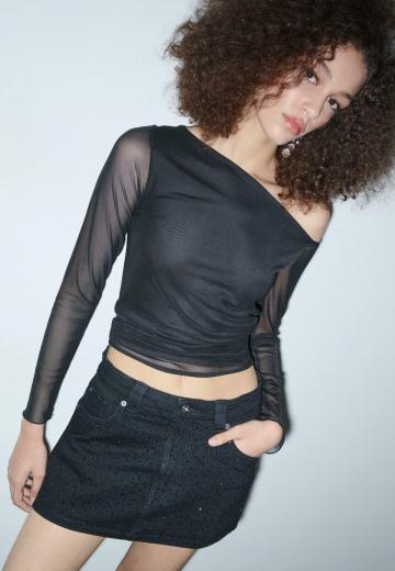 Джинсовая юбка