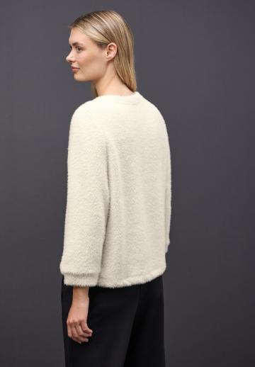 Пуловер с рукавом три четверти