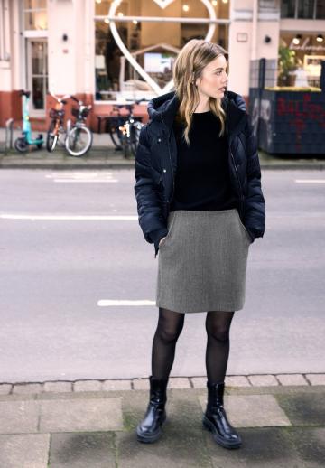 Вязаная юбка