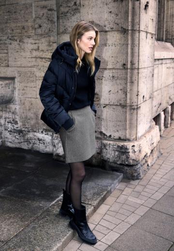 Вязаная юбка