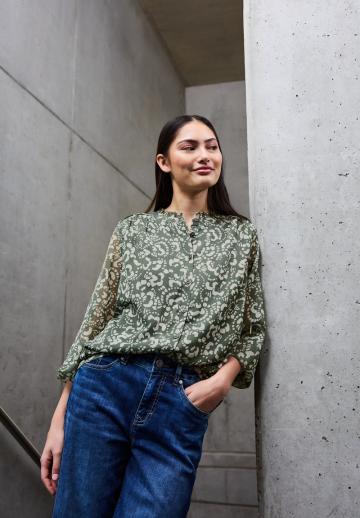 Шифоновая блузка