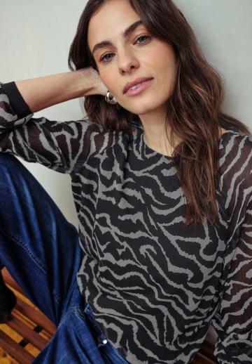 Шифоновая блузка