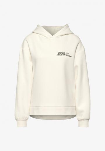 Пуловер с капюшоном