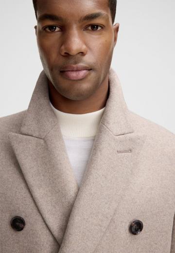 Шерстяное пальто