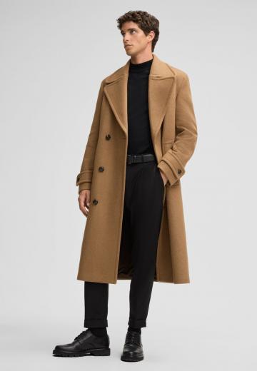 Шерстяное пальто