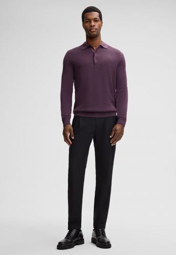 Поло с длинным рукавом