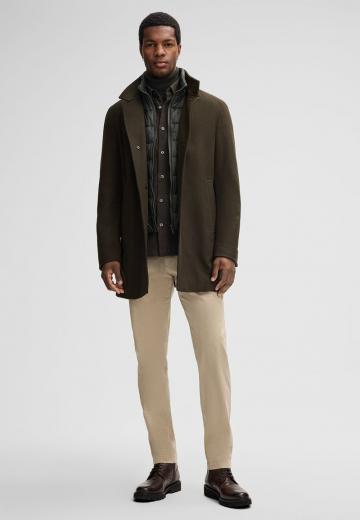 Шерстяное пальто