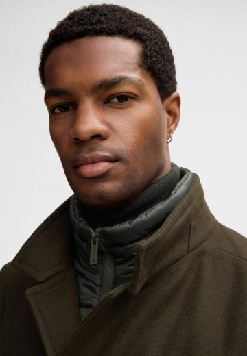 Шерстяное пальто