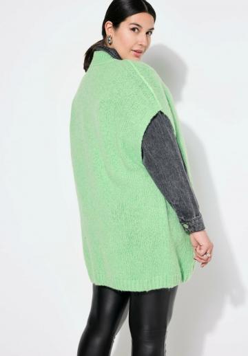 Длинный жилет