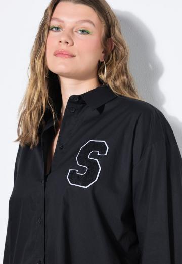 Длинная блузка