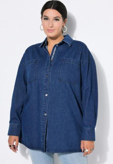 Джинсовая блузка