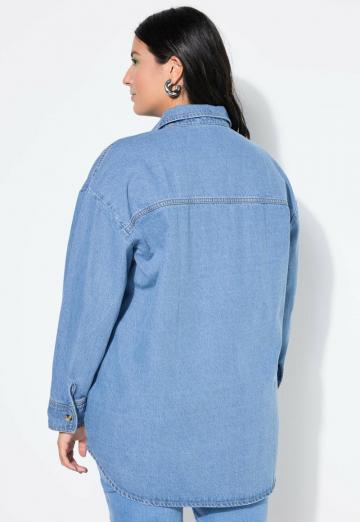 Джинсовая блузка