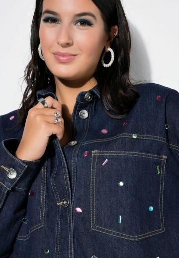 Джинсовая блузка