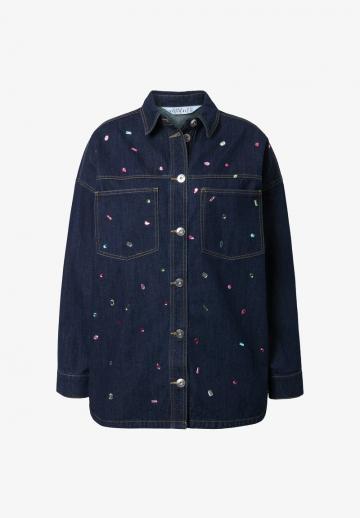 Джинсовая блузка