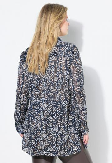 Длинная блузка