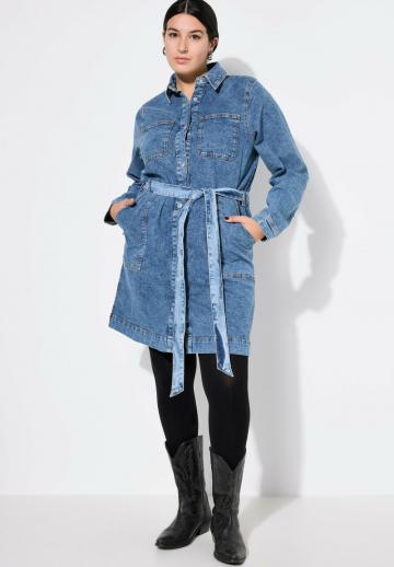 Джинсовое платье