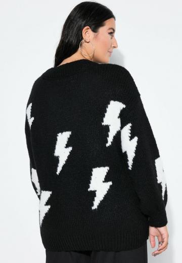 Длинный пуловер