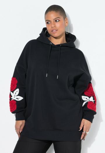 Пуловер с капюшоном