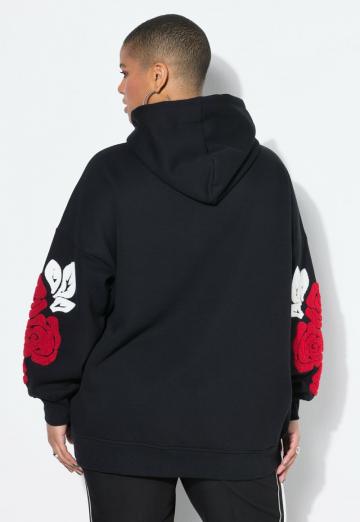 Пуловер с капюшоном