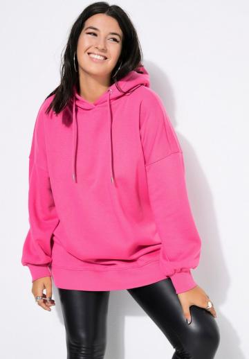 Пуловер с капюшоном