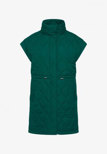 Длинный жилет